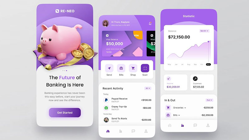 THIẾT KẾ APP MOBILE NGÂN HÀNG: KỶ NGUYÊN NÓI KHÔNG VỚI TIỀN MẶT